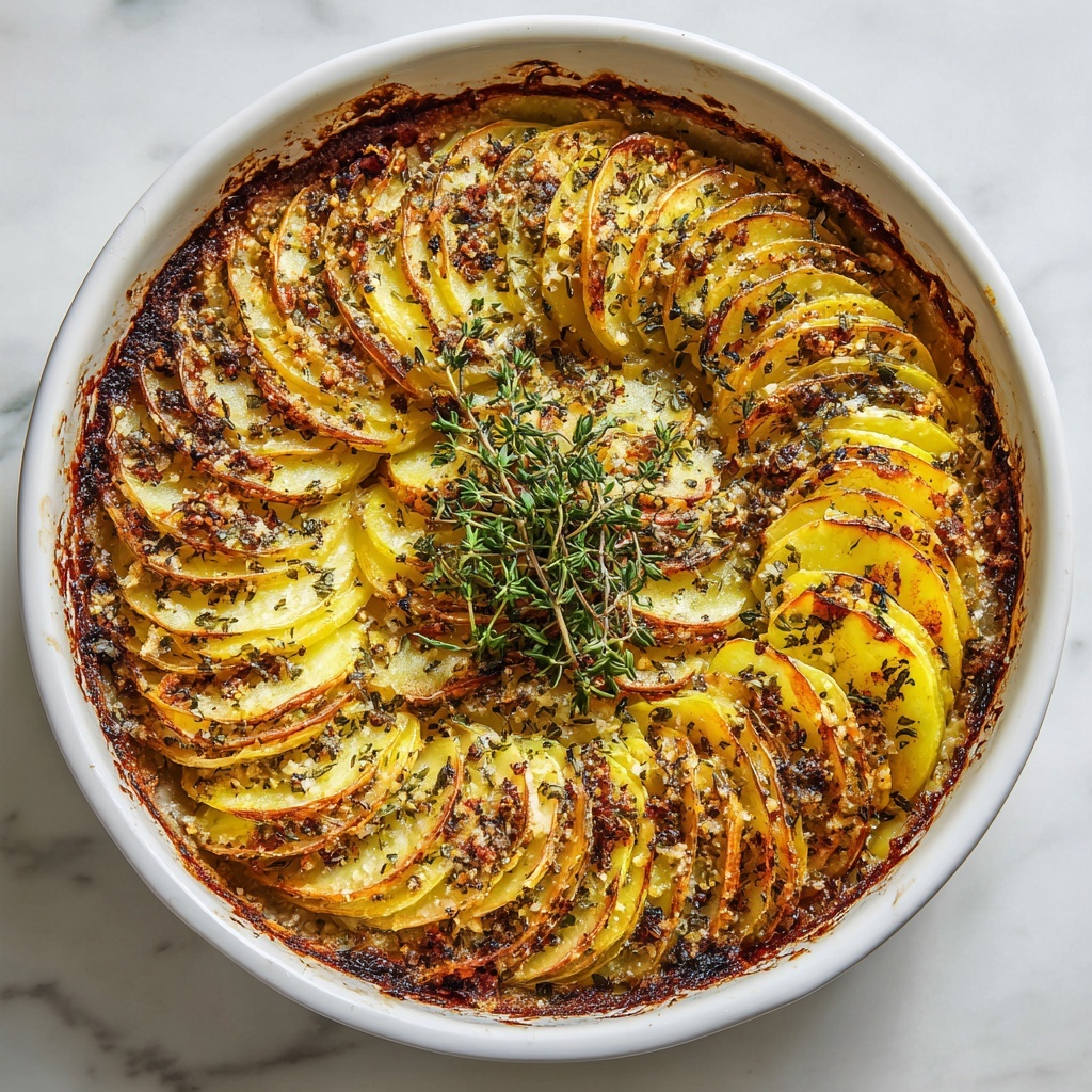 Granny’s Apple Scalloped Potatoes Recipe - Recipe Image