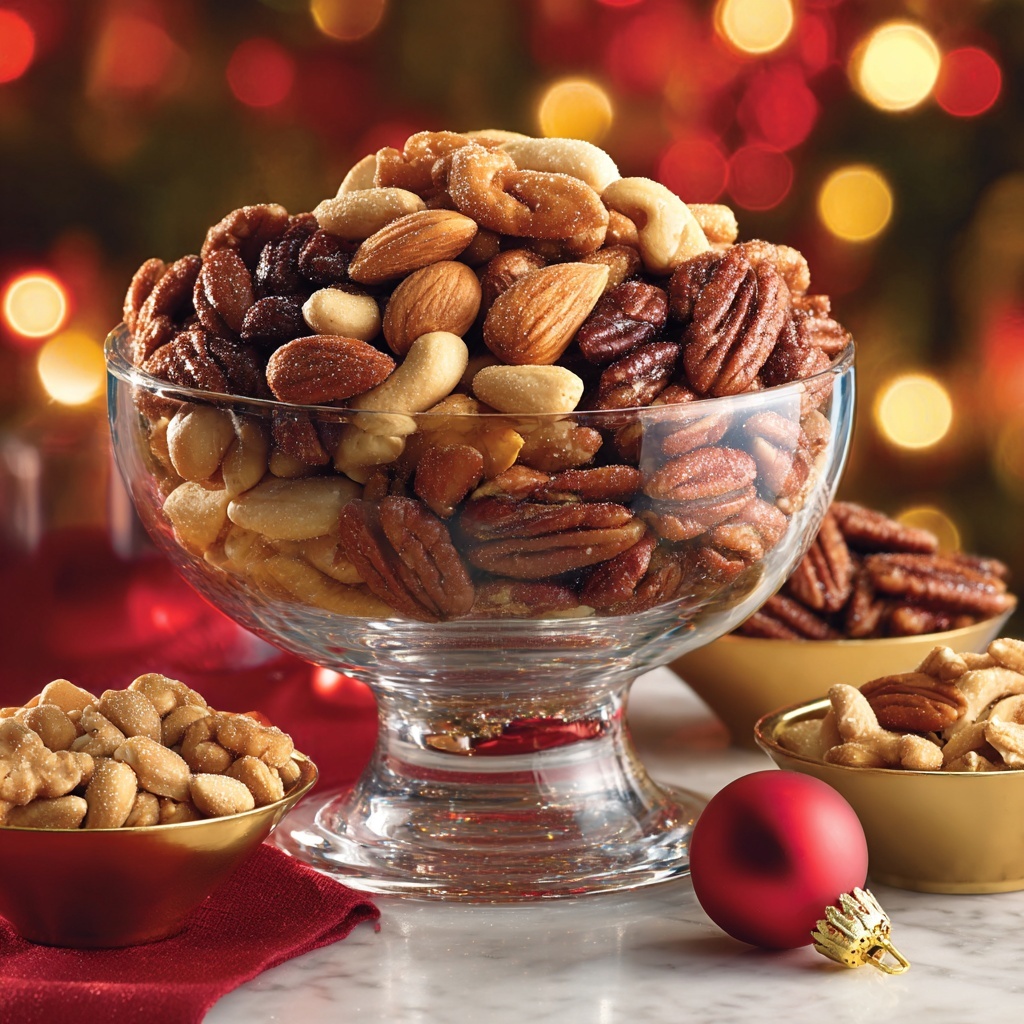 Sugar & Spice Party Nuts Recipe - Recipe Image