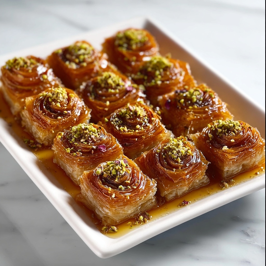 Baklava Scrolls with Five Ingredients Recipe - Recipe Image