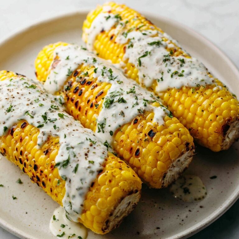 Cheesy Garlic Butter Corn on the Cob Recipe