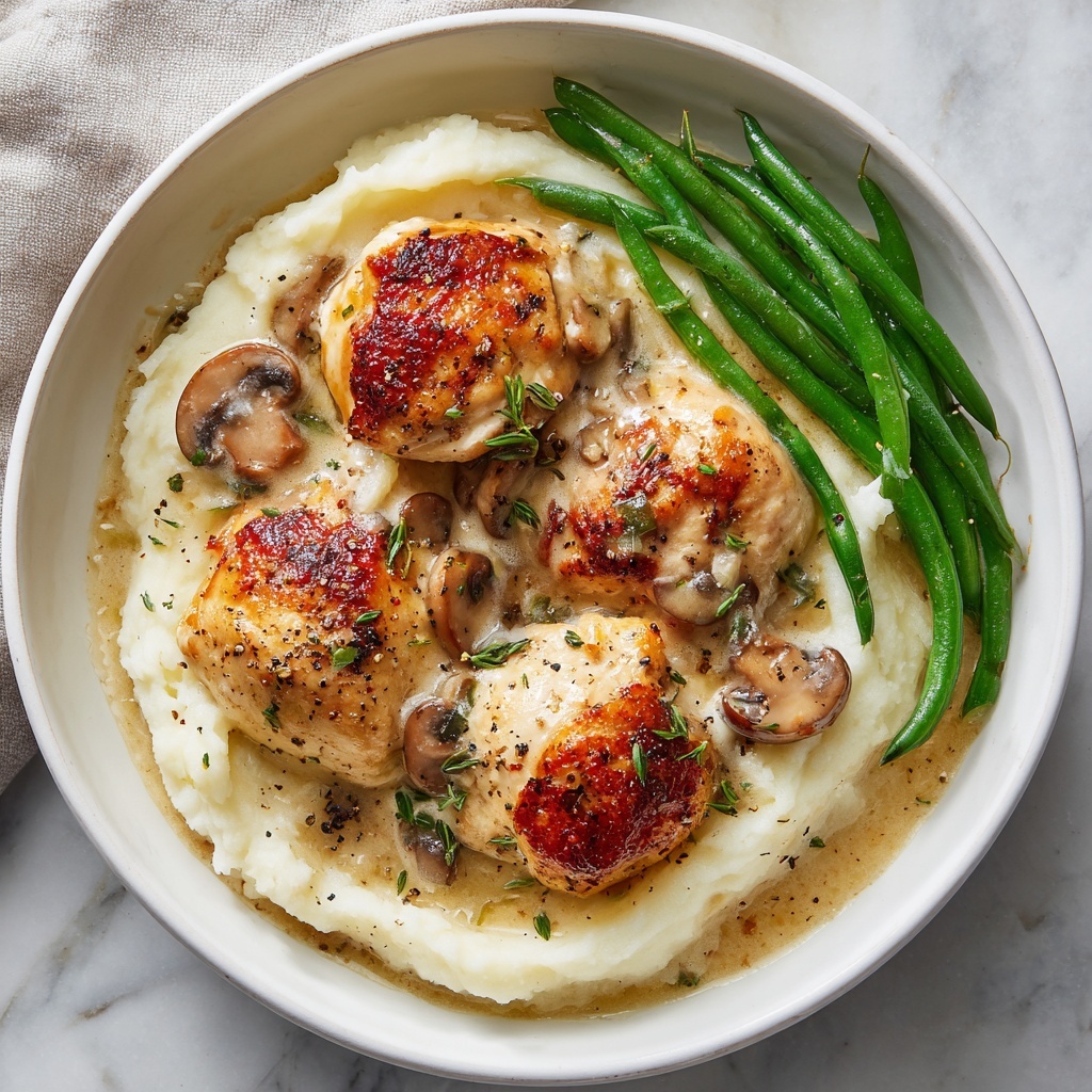 Creamy Garlic Chicken Recipe - Recipe Image