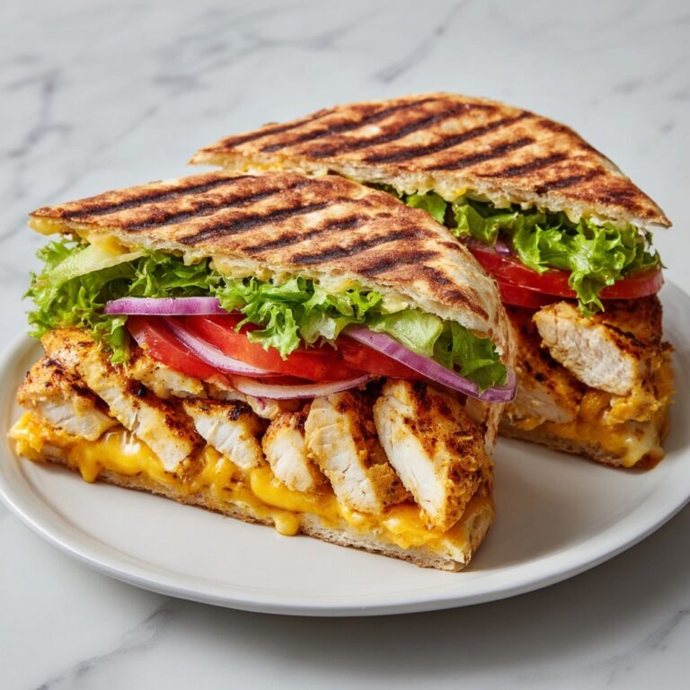 BBQ Chicken Panini Recipe