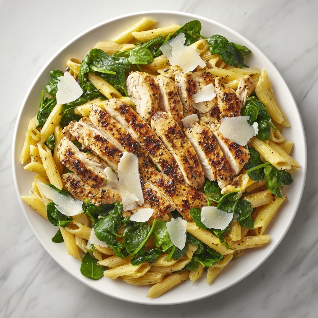 Chicken Caesar Pasta Salad Recipe - Recipe Image