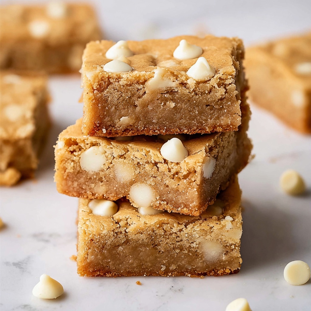 Irresistible Blondies Recipe - Recipe Image