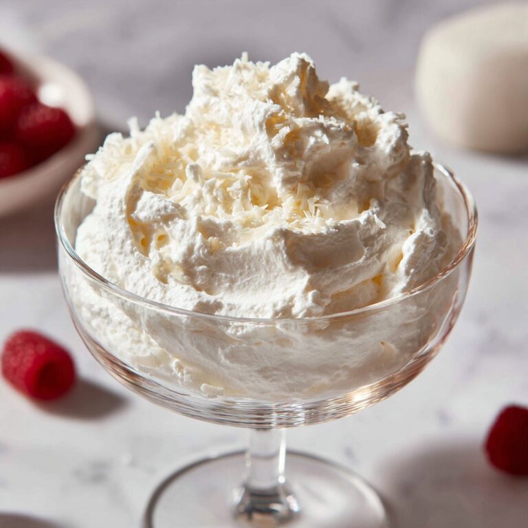 White Chocolate Mousse with Fresh Berries Recipe