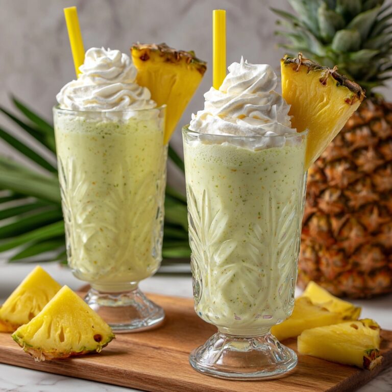 Pina Colada Milkshake Recipe