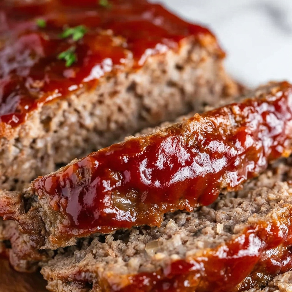 Best Classic Meatloaf with Comforting Ketchup Glaze Recipe - Recipe Image