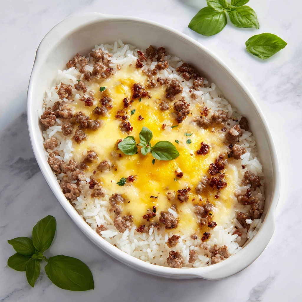 Chicken Rice Casserole: A Cozy Baked Comfort Food Recipe - Recipe Image