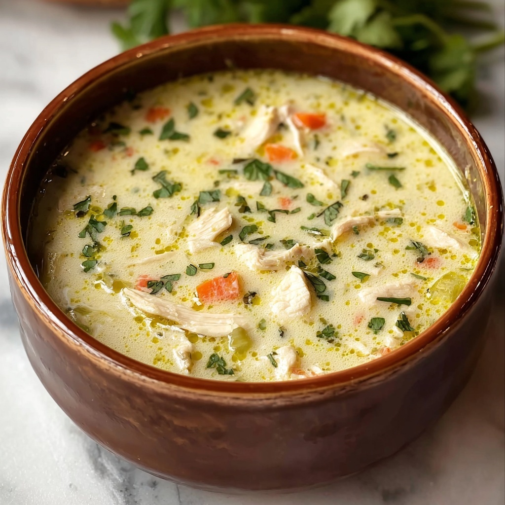 Keto Green Chicken Enchilada Soup Recipe - Recipe Image