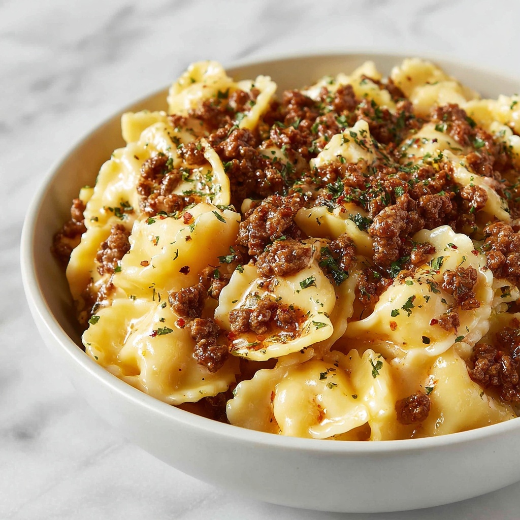 Creamy Beef Pasta Recipe - Recipe Image