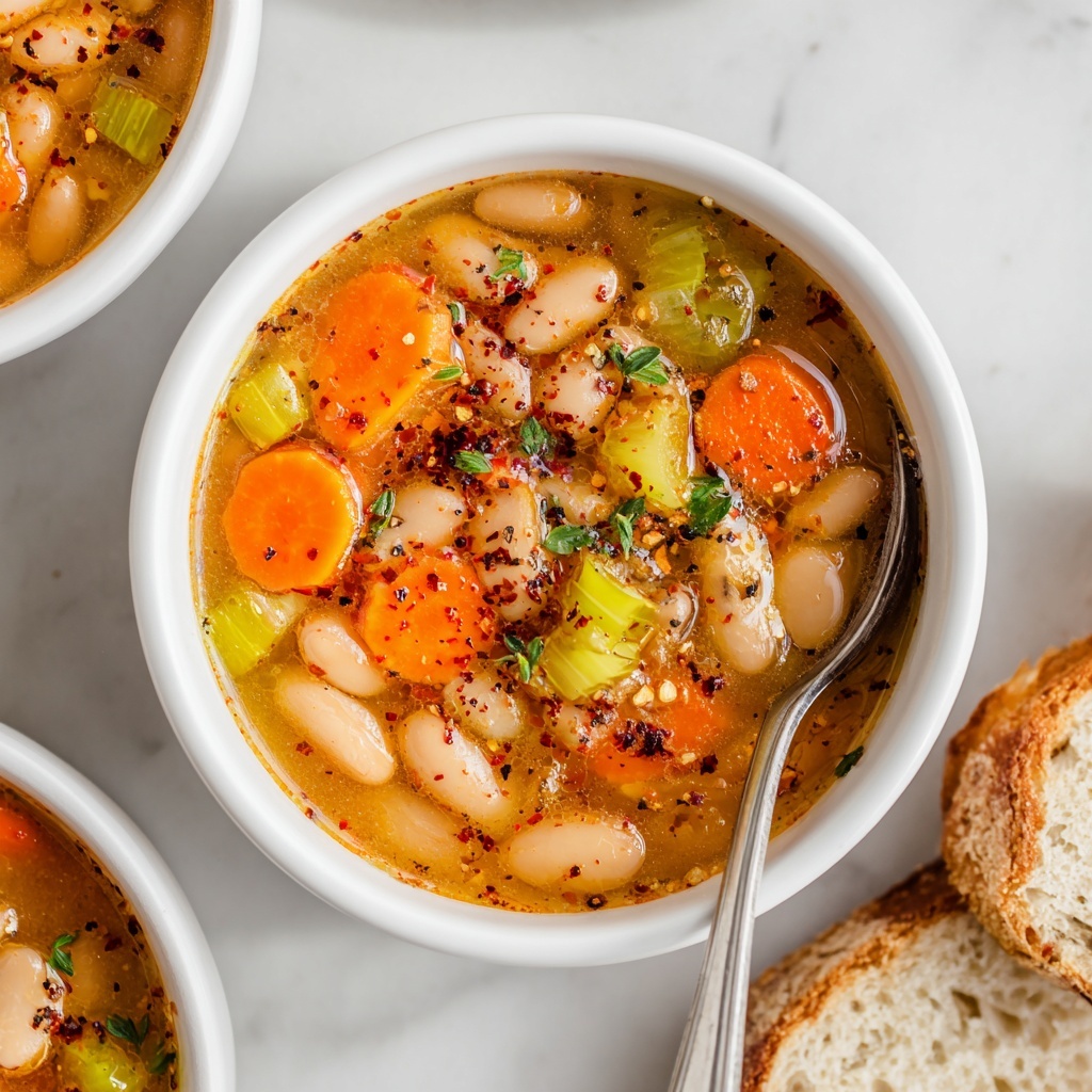 Fire-Roasted White Bean Soup Recipe - Recipe Image