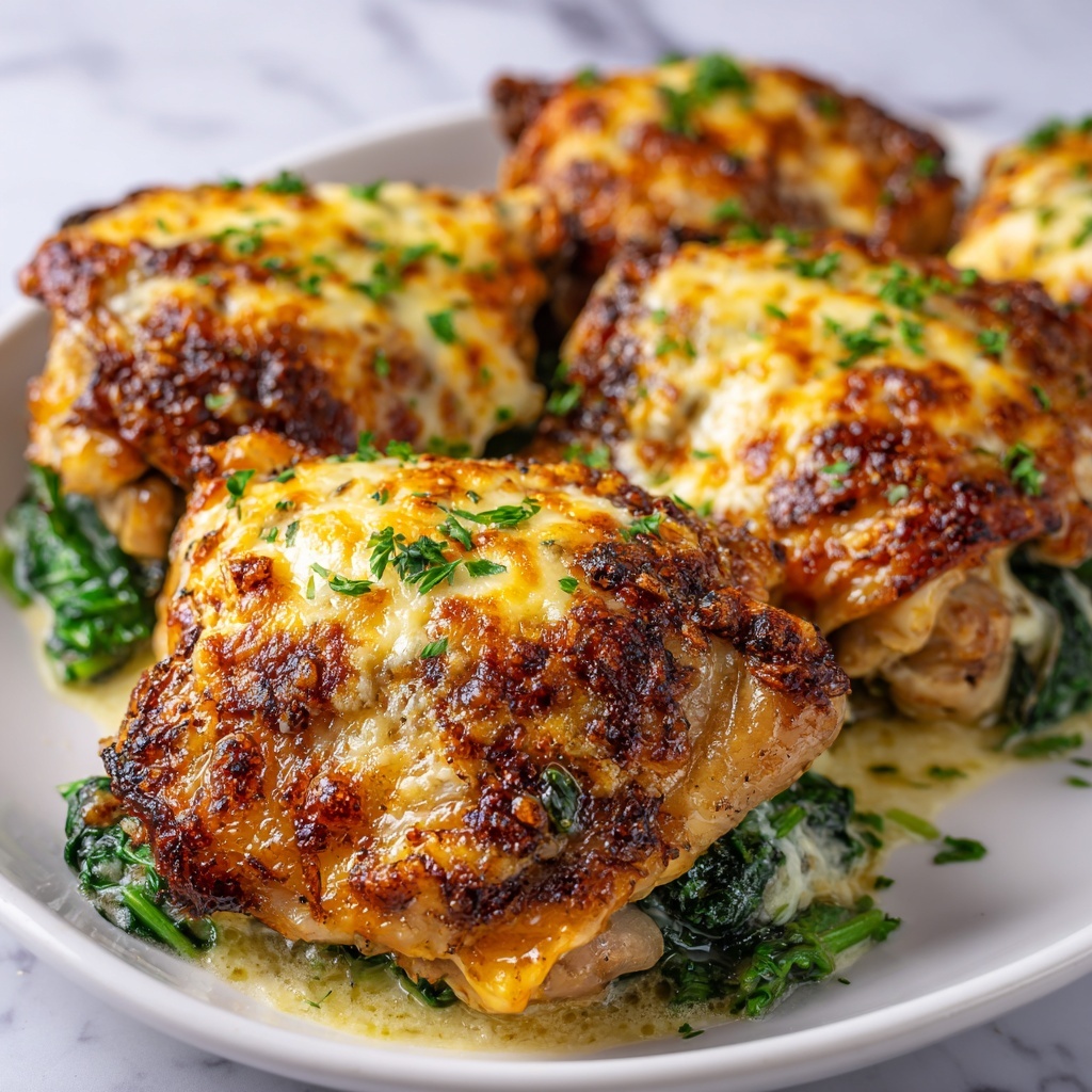 Creamy Chicken and Spinach Casserole Recipe - Recipe Image