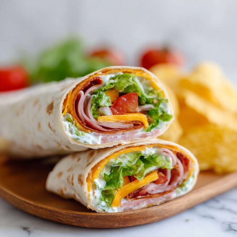 Turkey Ranch Club Wraps Recipe