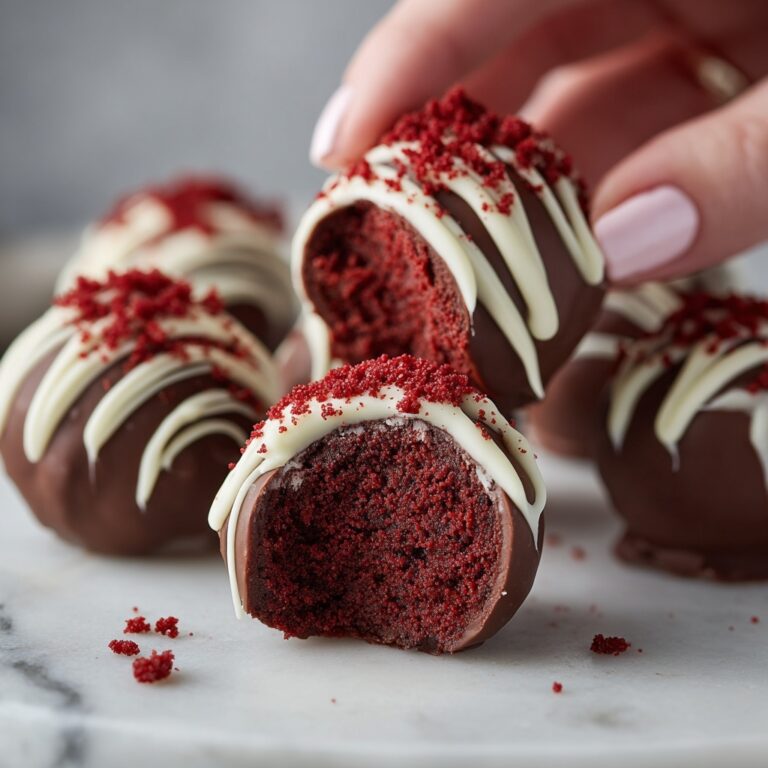 Red Velvet Cake Balls Recipe