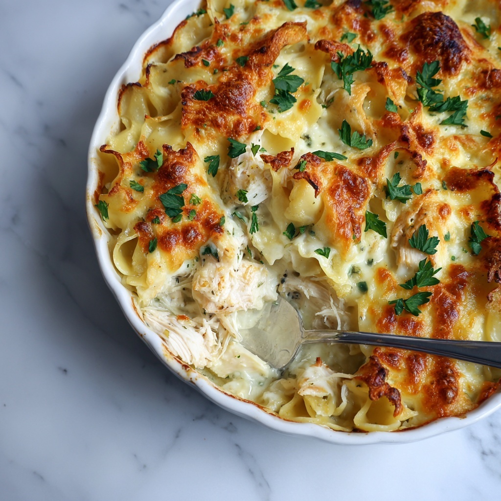 Easy Chicken Noodle Casserole Recipe - Recipe Image