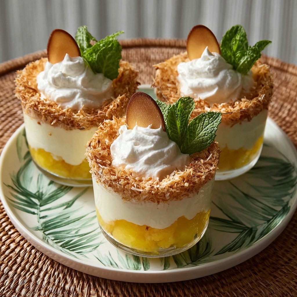 Mango Coconut Whip Cups Recipe - Recipe Image