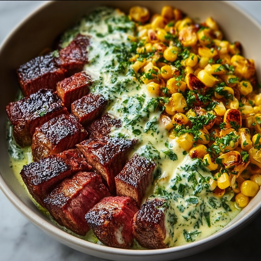Steak Avocado Corn Bowl: The Ultimate Healthy Recipe - Recipe Image