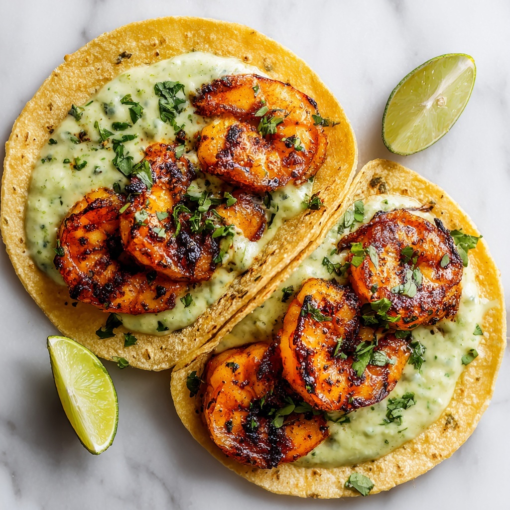 Cilantro Lime Shrimp Tacos Recipe - Recipe Image