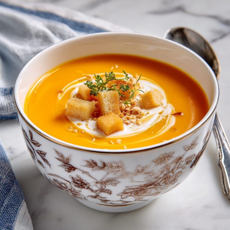 Creamy African Sweet Potato Soup with a Spicy Twist Recipe