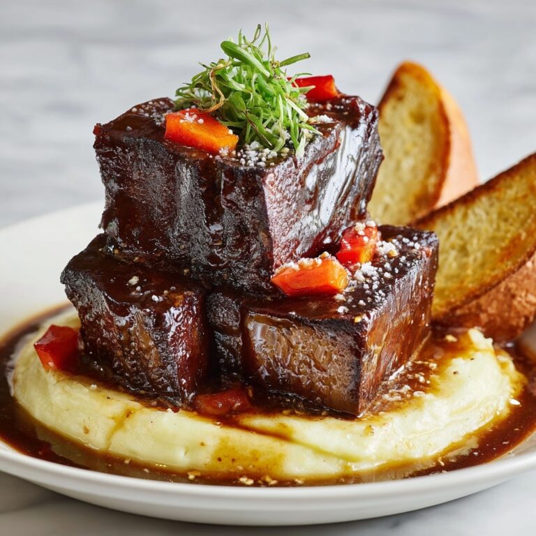 Slow-Cooked Beef Shank in Bone Broth Recipe