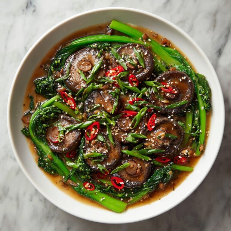 Bok Choy and Mushroom Stir Fry: Quick, Delicious Recipe
