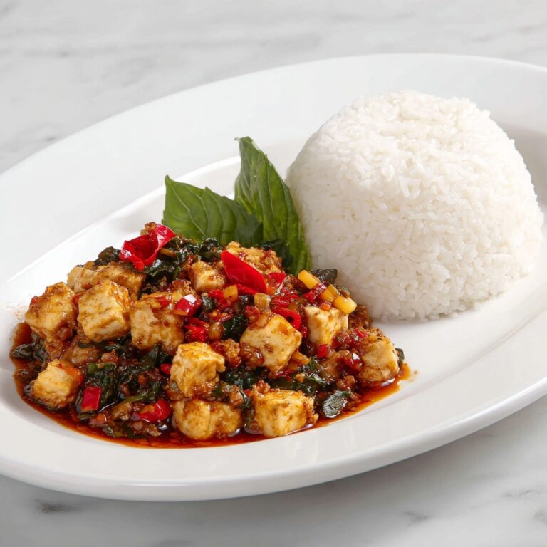 Thai Basil Tofu Recipe