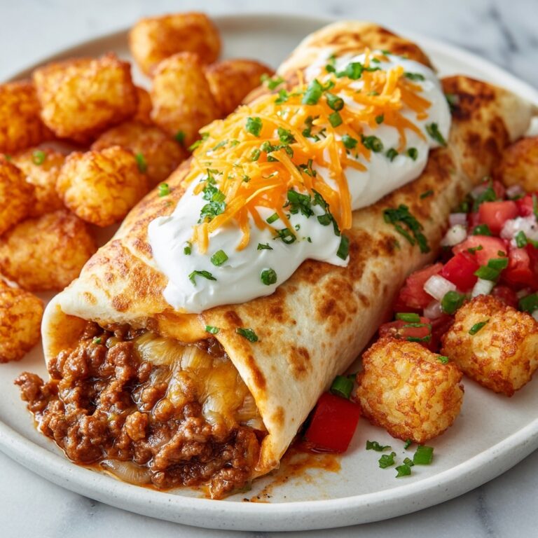 Cheesy Potato Burritos Recipe