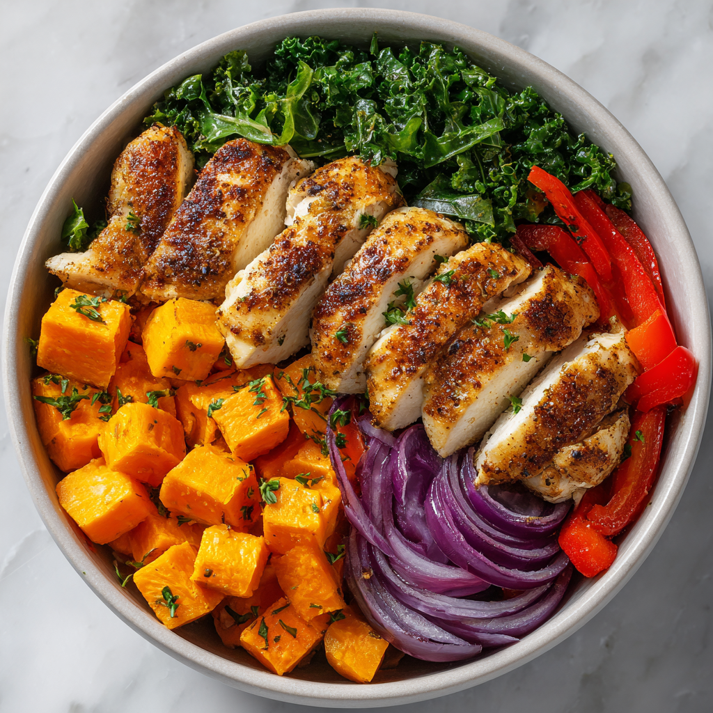 Chicken and Sweet Potato Skillet Recipe - Recipe Image