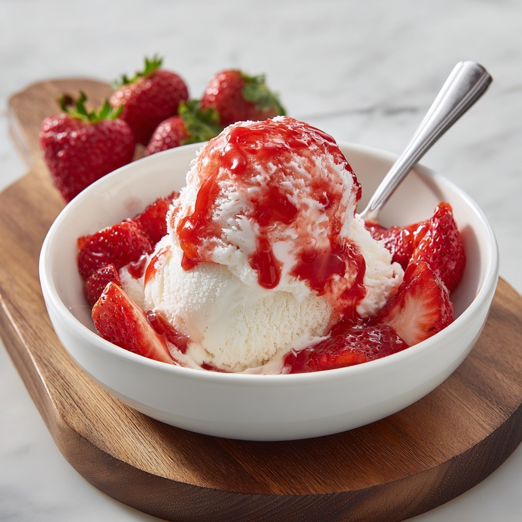 Strawberry Bingsu Recipe - Recipe Image