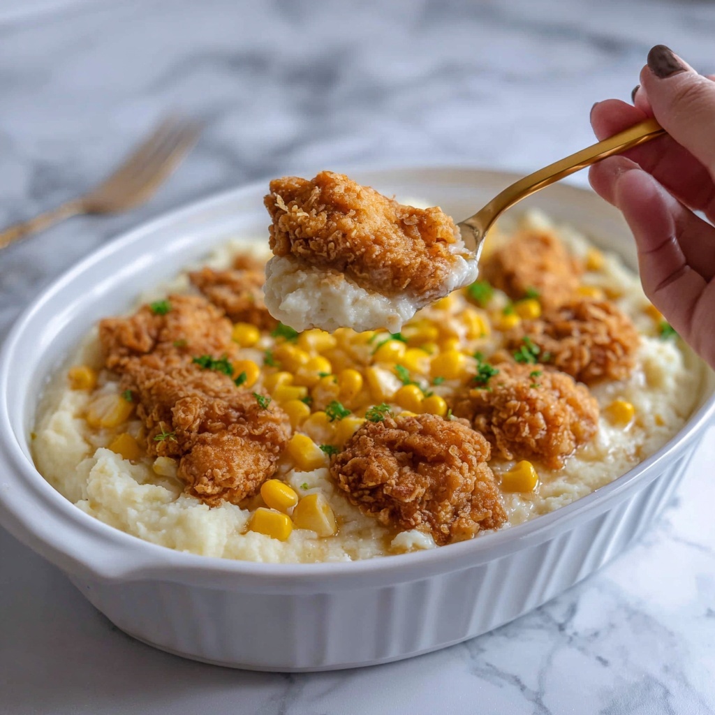 KFC Chicken Bowl Casserole Recipe - Recipe Image