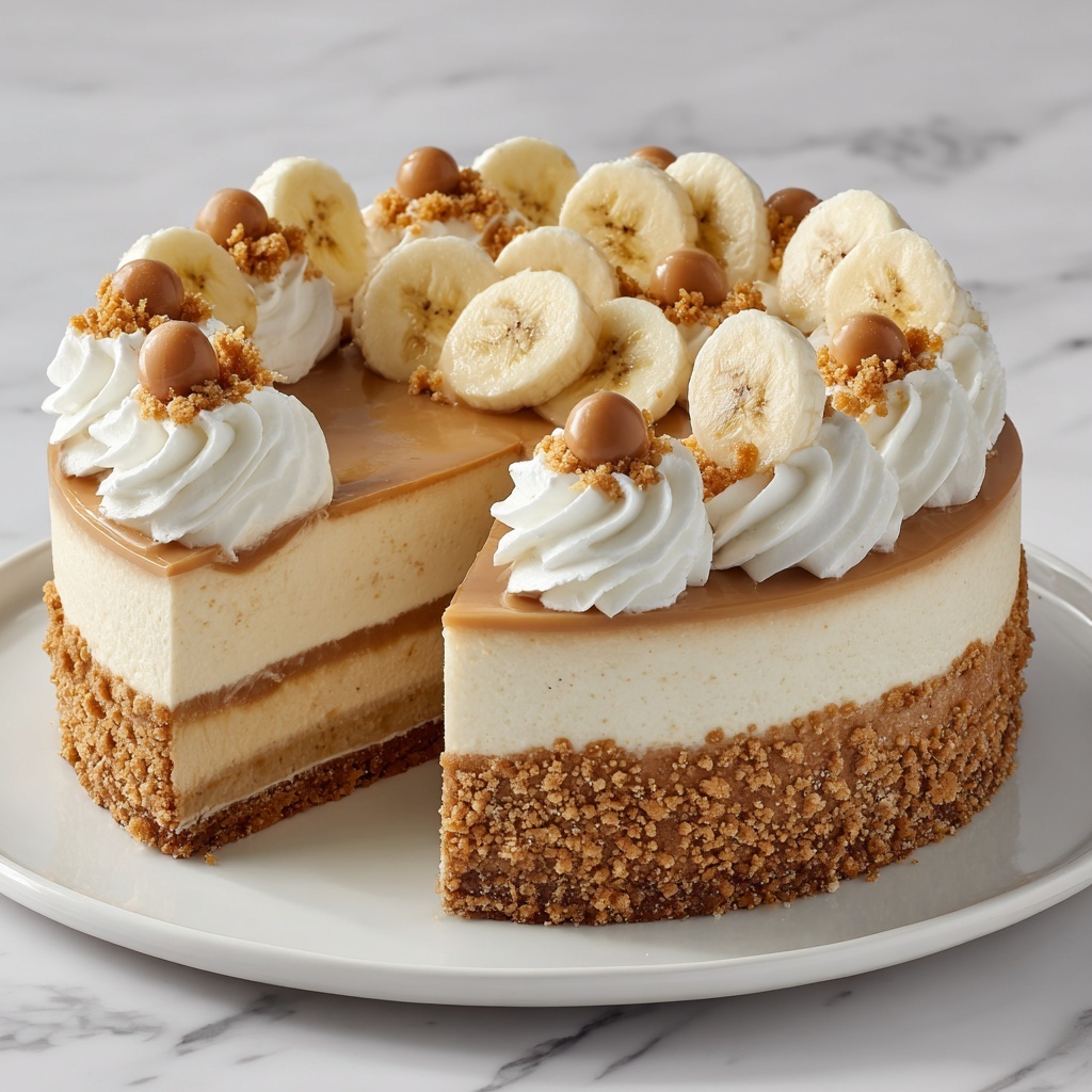 Banana Pudding Cheesecake Recipe - Recipe Image
