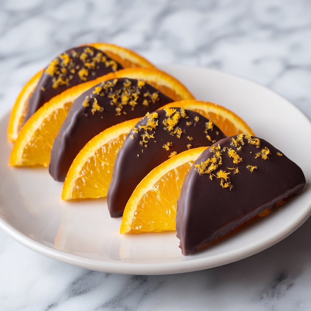 Chocolate-Covered Oranges Recipe - Recipe Image