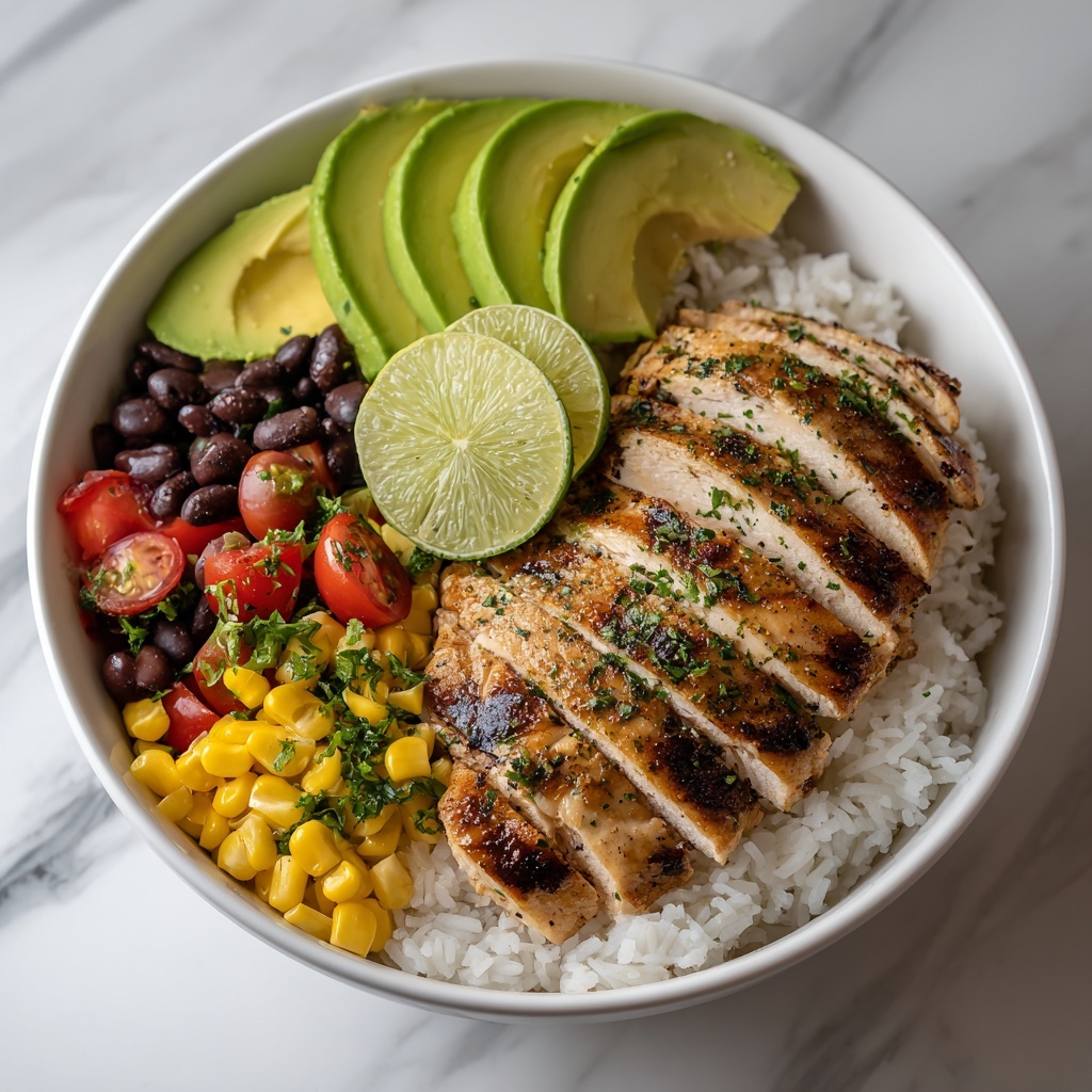 Honey Chipotle Chicken Rice Bowls Recipe - Recipe Image