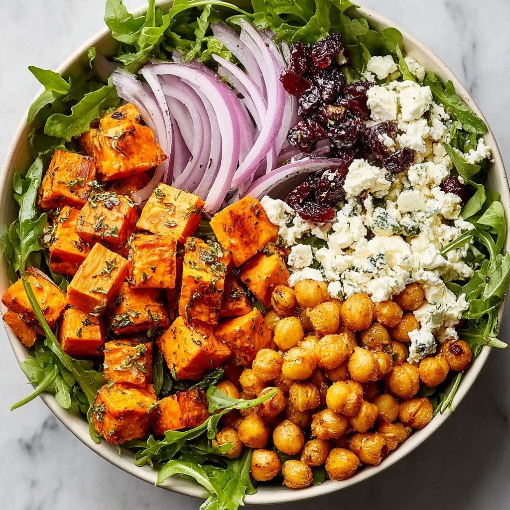 Sweet Potato and Chickpea Salad with Feta and Herbs Recipe - Recipe Image