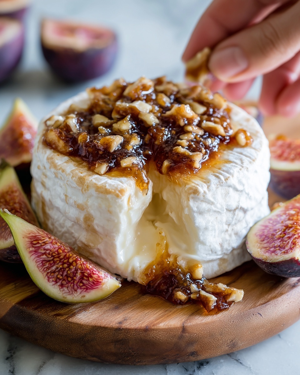 Boursin Cheese with Fig Jam and Pistachios: An Elegant Appetizer Recipe - Recipe Image