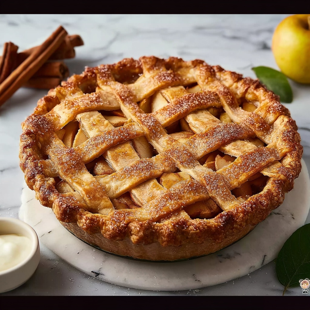 Homemade Pear Pie Recipe - Recipe Image