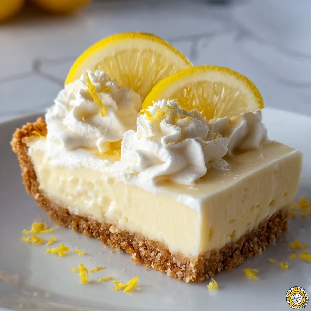 Lemon Icebox Pie Recipe - Recipe Image