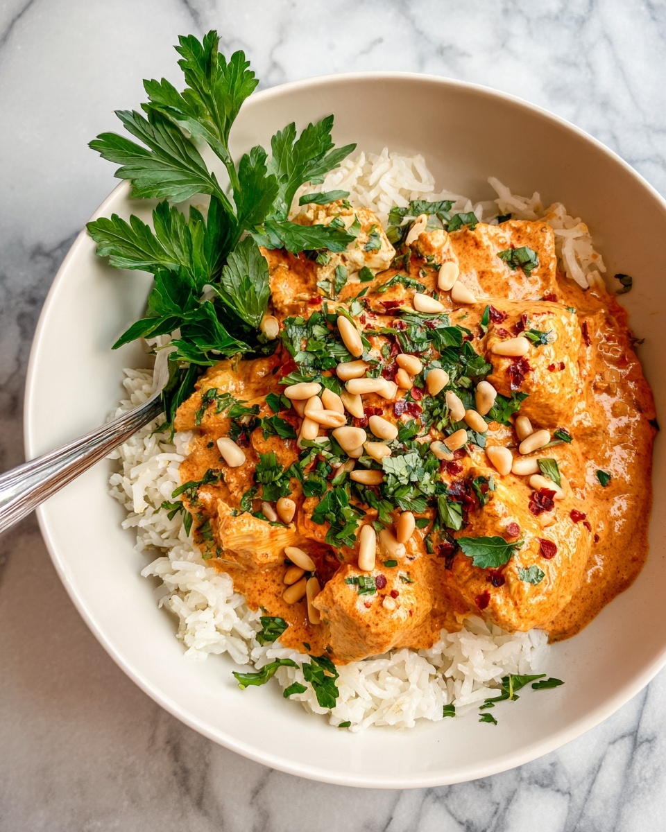 Creamy Crockpot Peanut Chicken Recipe - Recipe Image