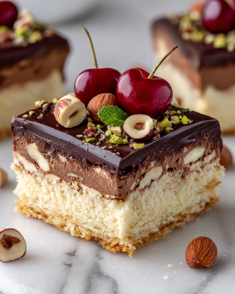 No-Bake Peanut Butter Bars Recipe - Recipe Image