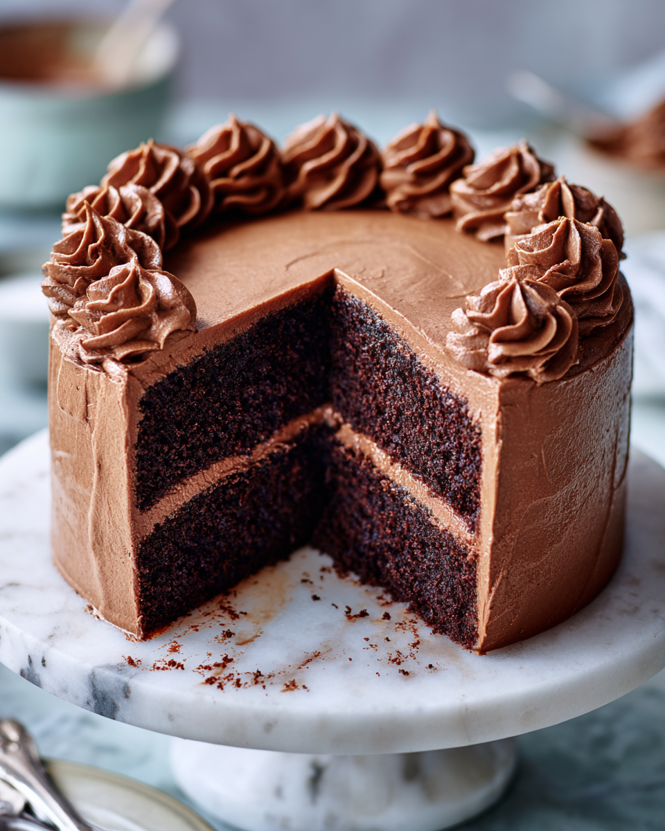 The Ultimate Chocolate Zucchini Cake for Pure Dessert Bliss Recipe - Recipe Image