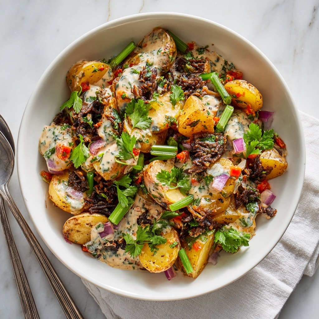 Steakhouse Potato Salad: 7 Deliciously Creamy Secrets Recipe - Recipe Image
