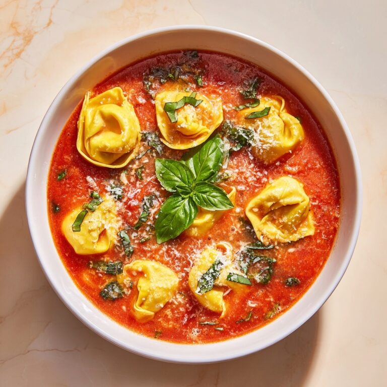 Parmesan Tomato Tortellini Soup: 4 Steps to Cozy Bliss Recipe