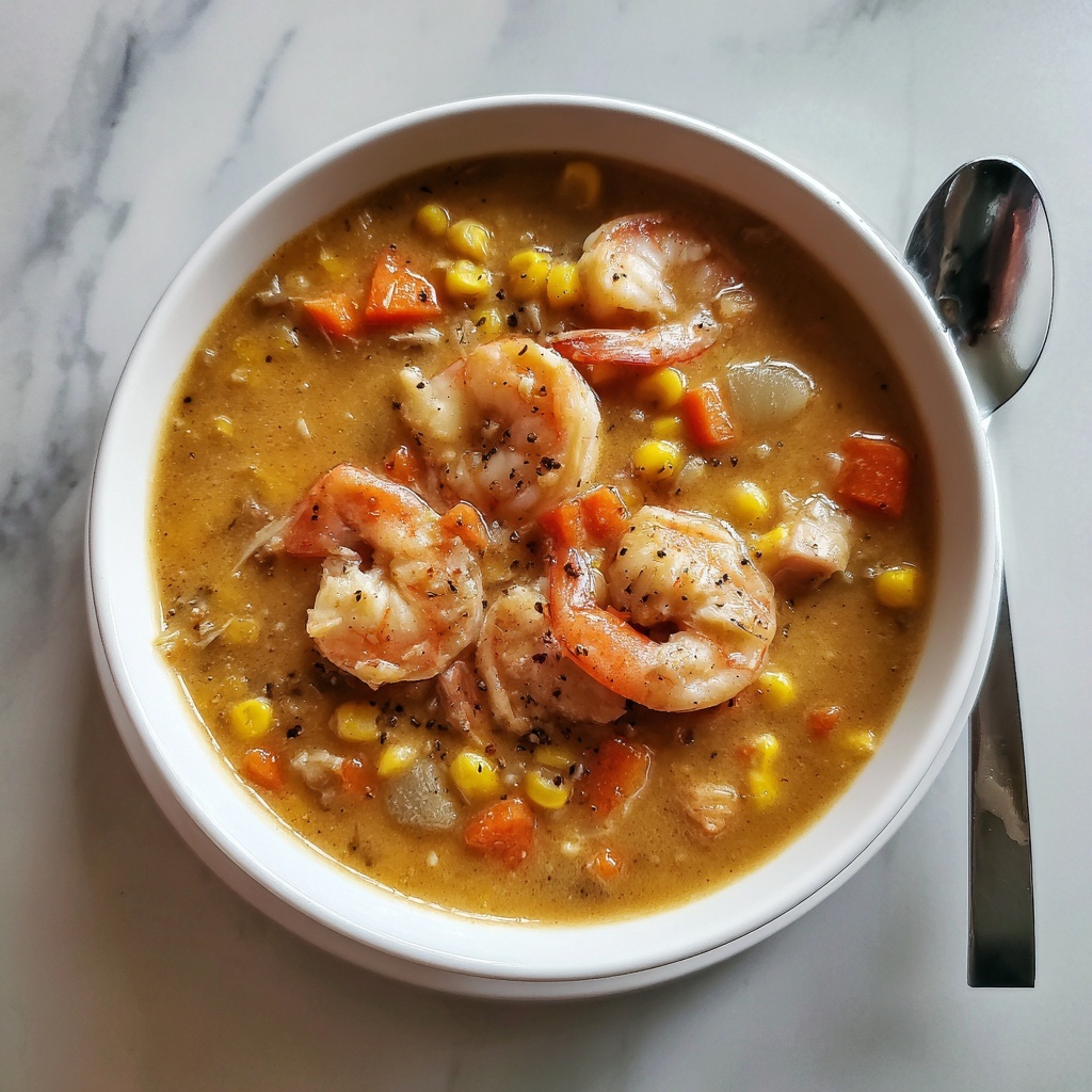 New Orleans Shrimp and Corn Bisque: 5 Comforting Steps Recipe - Recipe Image
