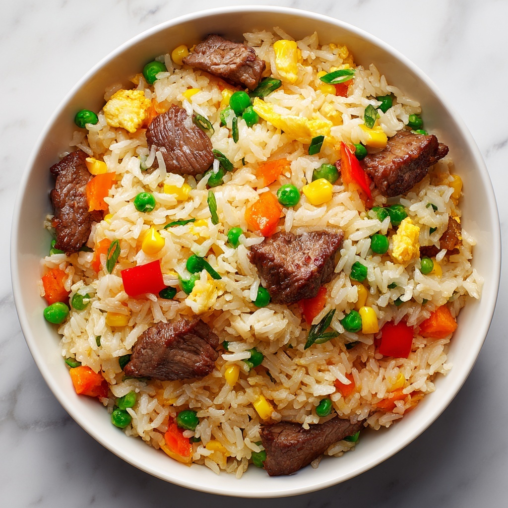 Beef & Veggie Rice Skillet: 7 Comforting Steps to Delight Recipe - Recipe Image