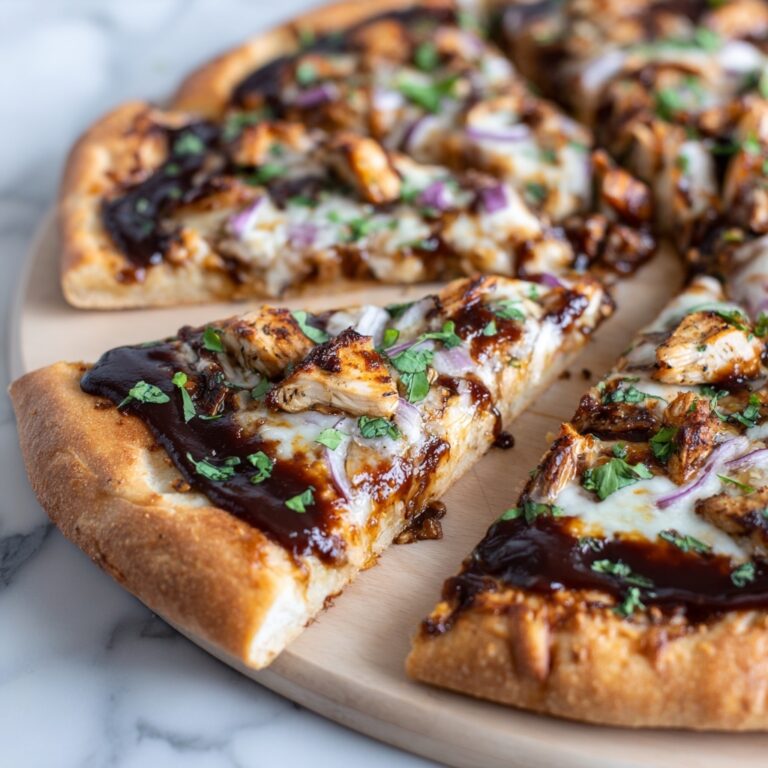 BBQ Chicken Flatbread Pizza Recipe