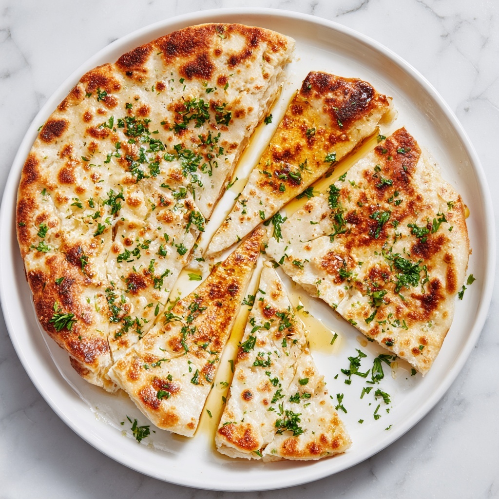 Garlic and Butter Flatbread Recipe - Recipe Image