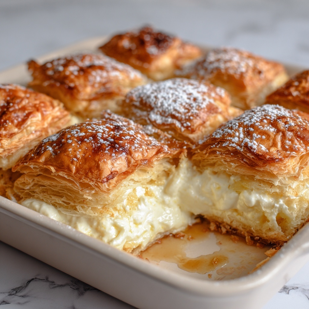 Cheesecake Crescent Rolls Casserole Recipe - Recipe Image