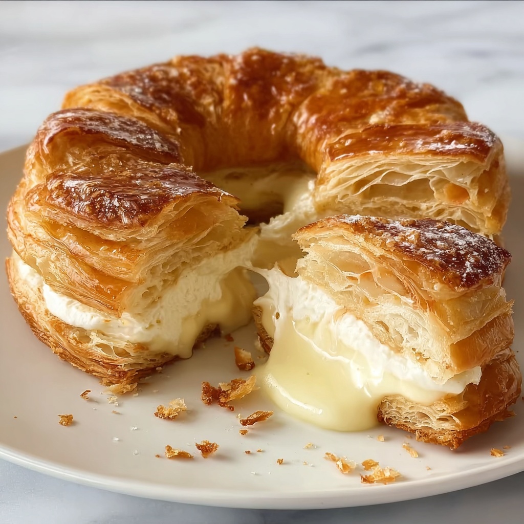 Cheesecake Crescent Rolls Casserole: 7 Delightful Layers Recipe - Recipe Image