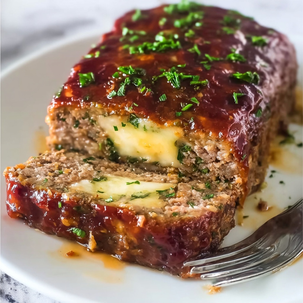 Garlic Parmesan Meatloaf Recipe - Recipe Image