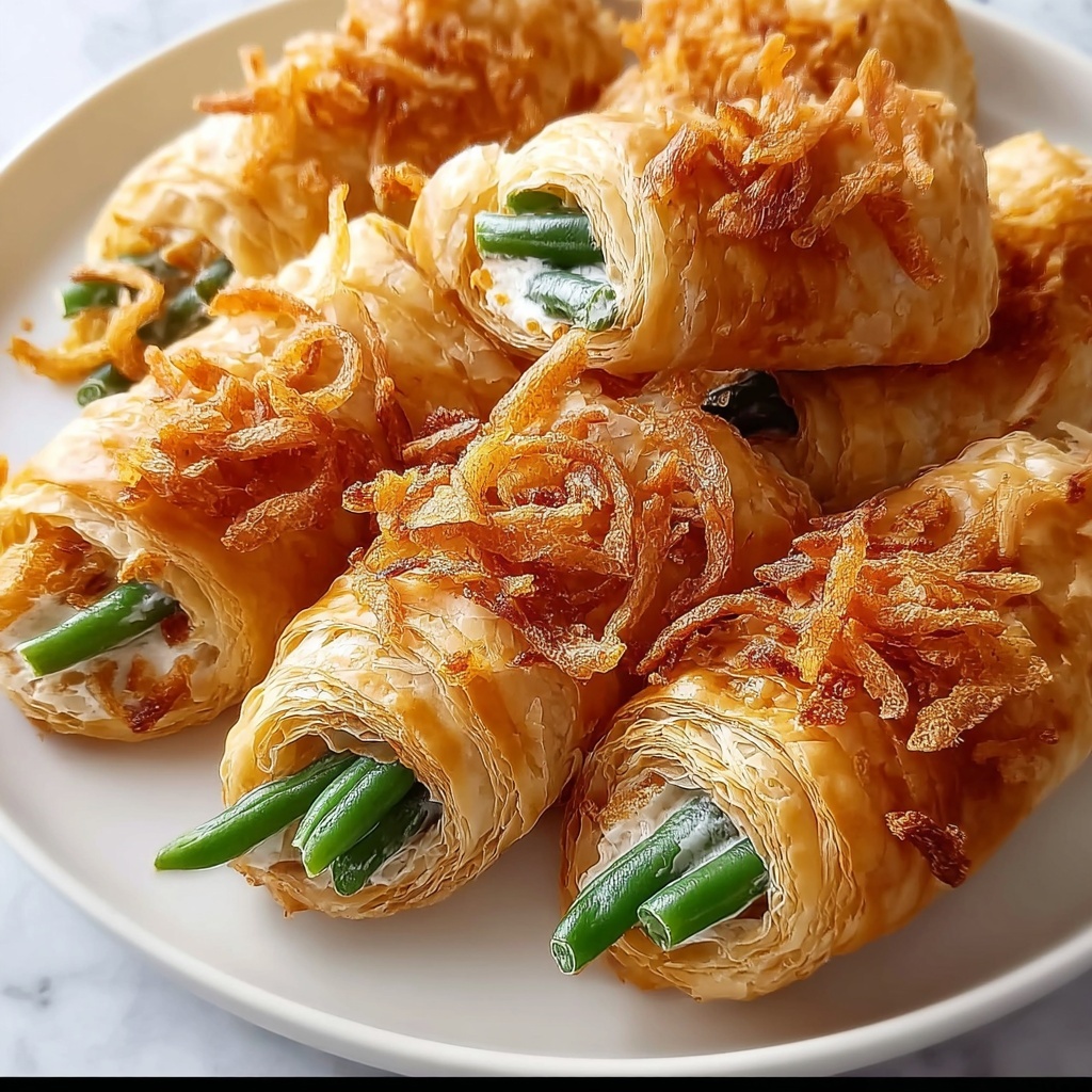 Green Bean Casserole Bites: 7 Tempting Comfort Treats Recipe - Recipe Image